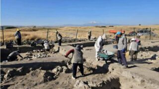 Kültepe tarihinde bir ilk! 2 bin yıllık mozaik döşemeli yapı ortaya çıkarıldı