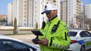 Ehliyetsiz sürücünün planını dron bozdu: 80 bin lira ceza